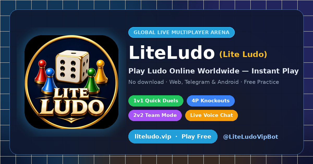 Compare Online Multiplayer Ludo Games and Instant No-Download Browser Alternatives on LiteLudo